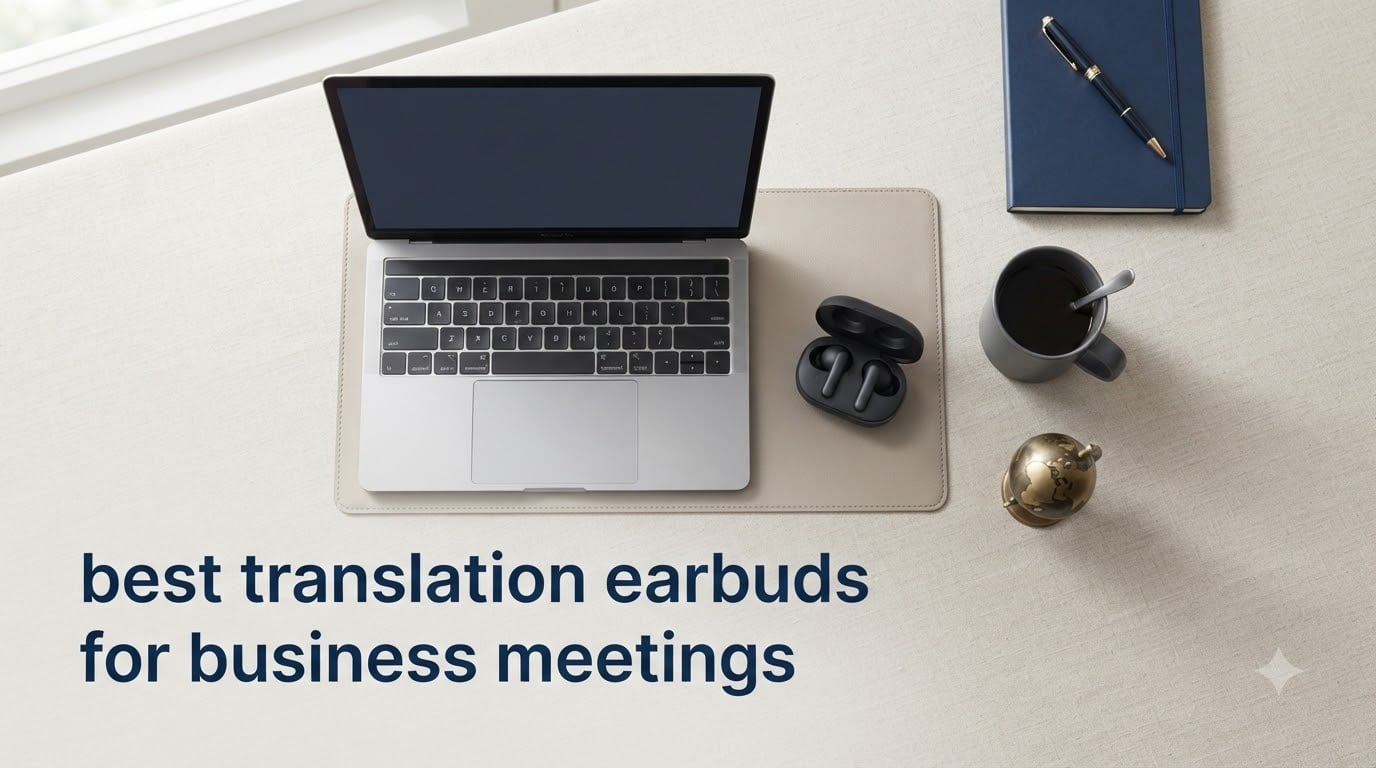 best translation earbuds for business meetings
