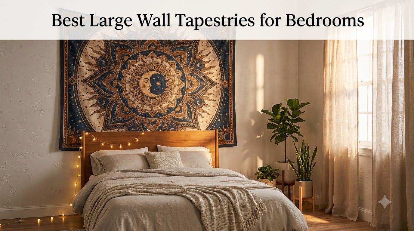 Best Large Wall Tapestries for Bedrooms