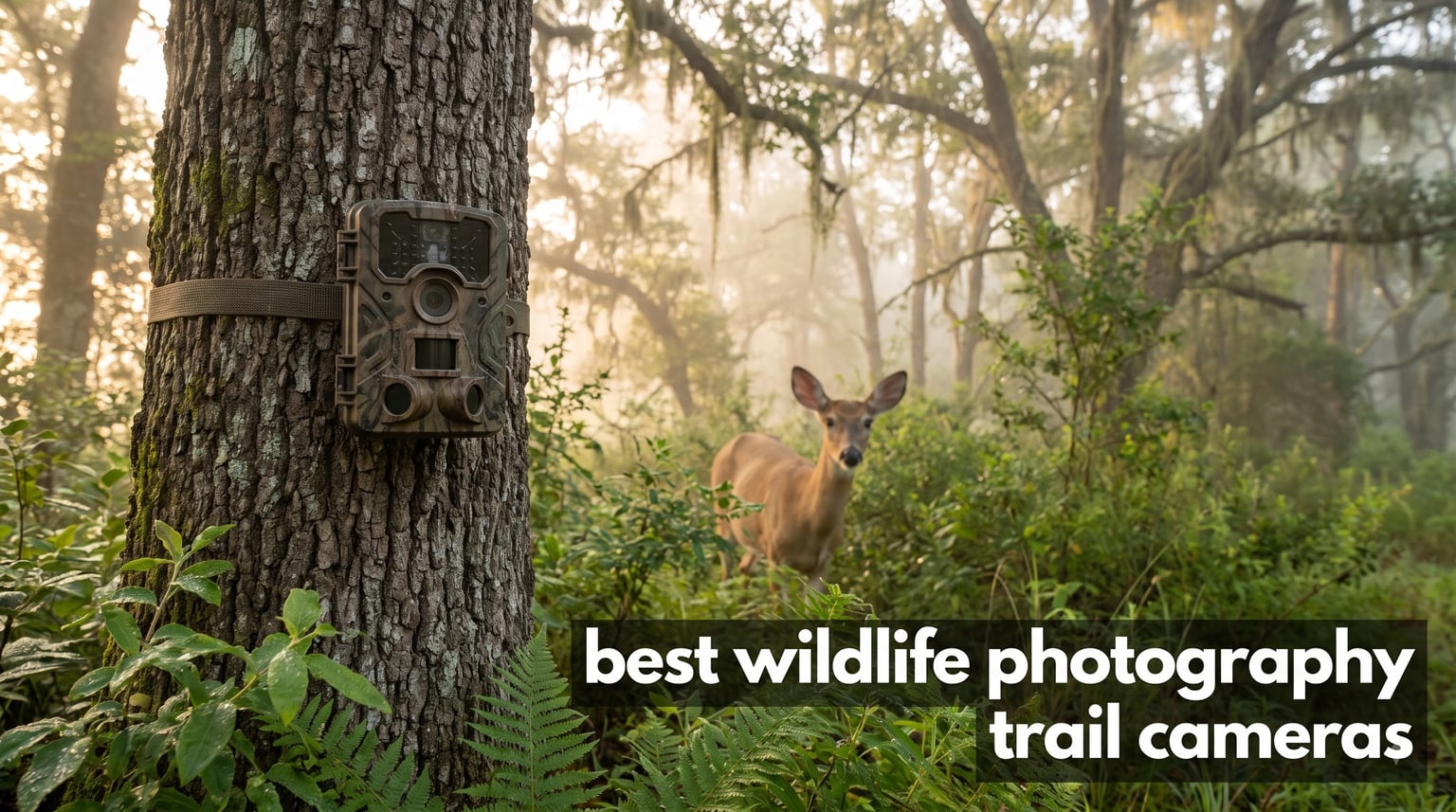 best wildlife photography trail cameras