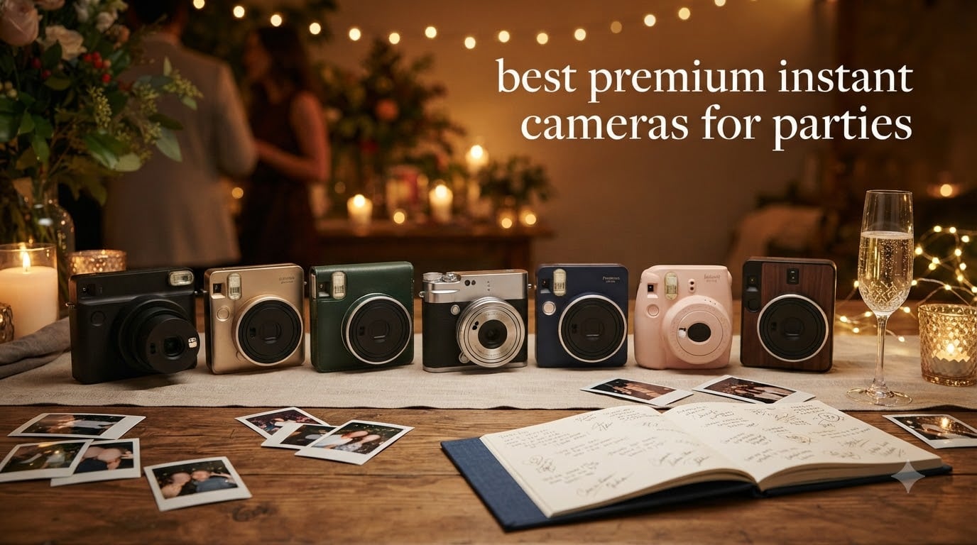 best premium instant cameras for parties