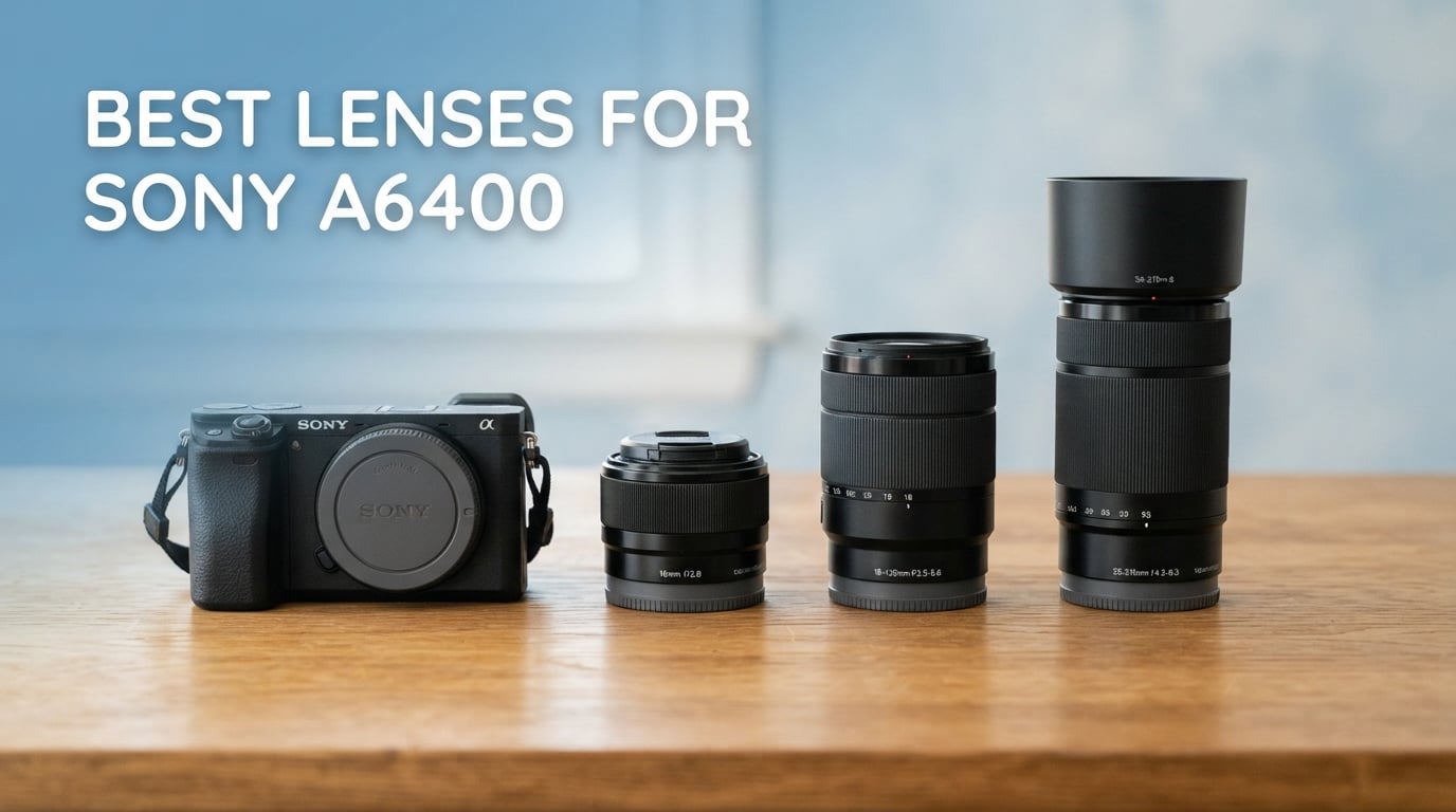 best lenses for sony a6400