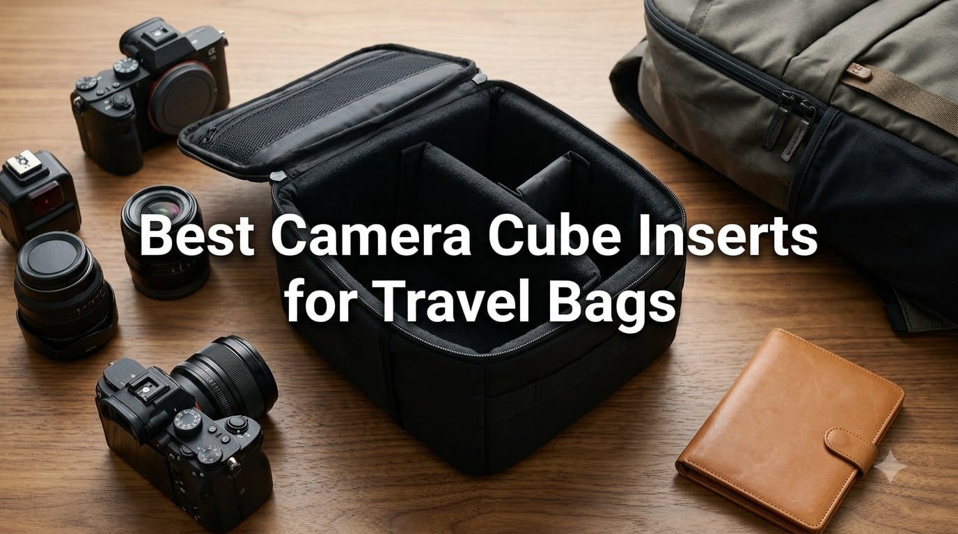Best Camera Cube Inserts for Travel Bags