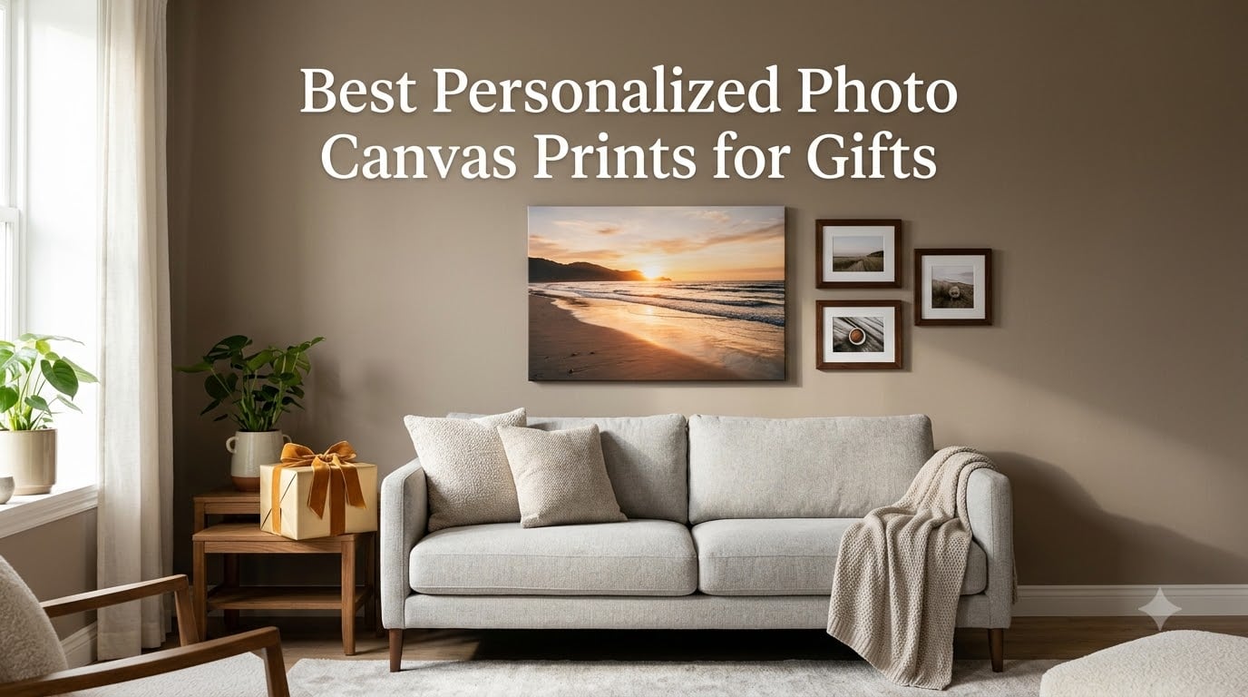 Best Personalized Photo Canvas Prints for Gifts