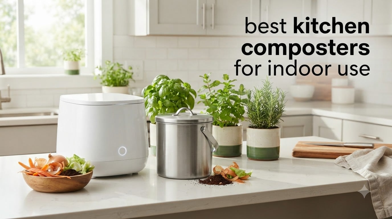 best kitchen composters for indoor use