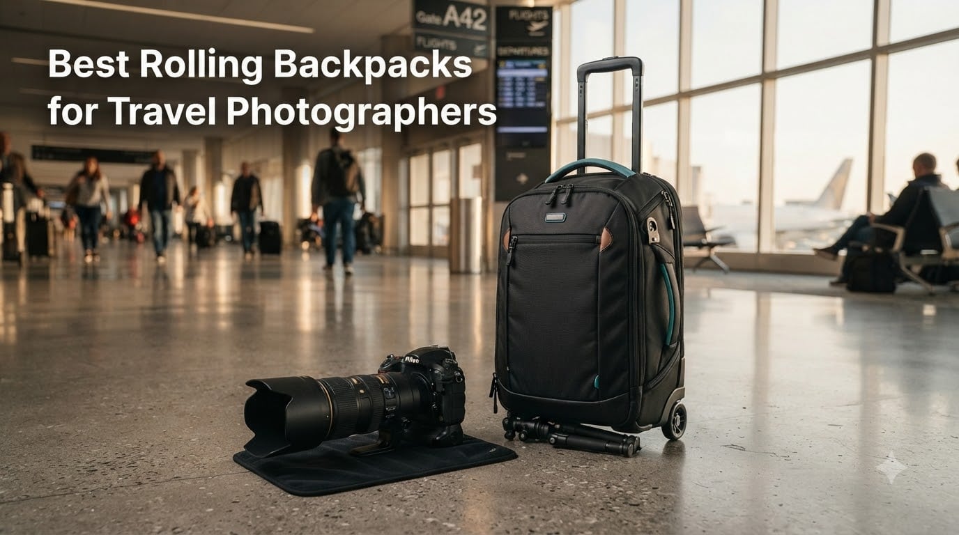 Best Rolling Backpacks for Travel Photographers
