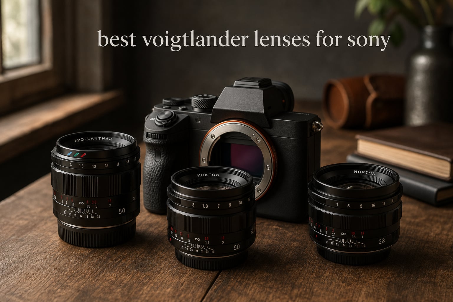 best voigtlander lenses for sony