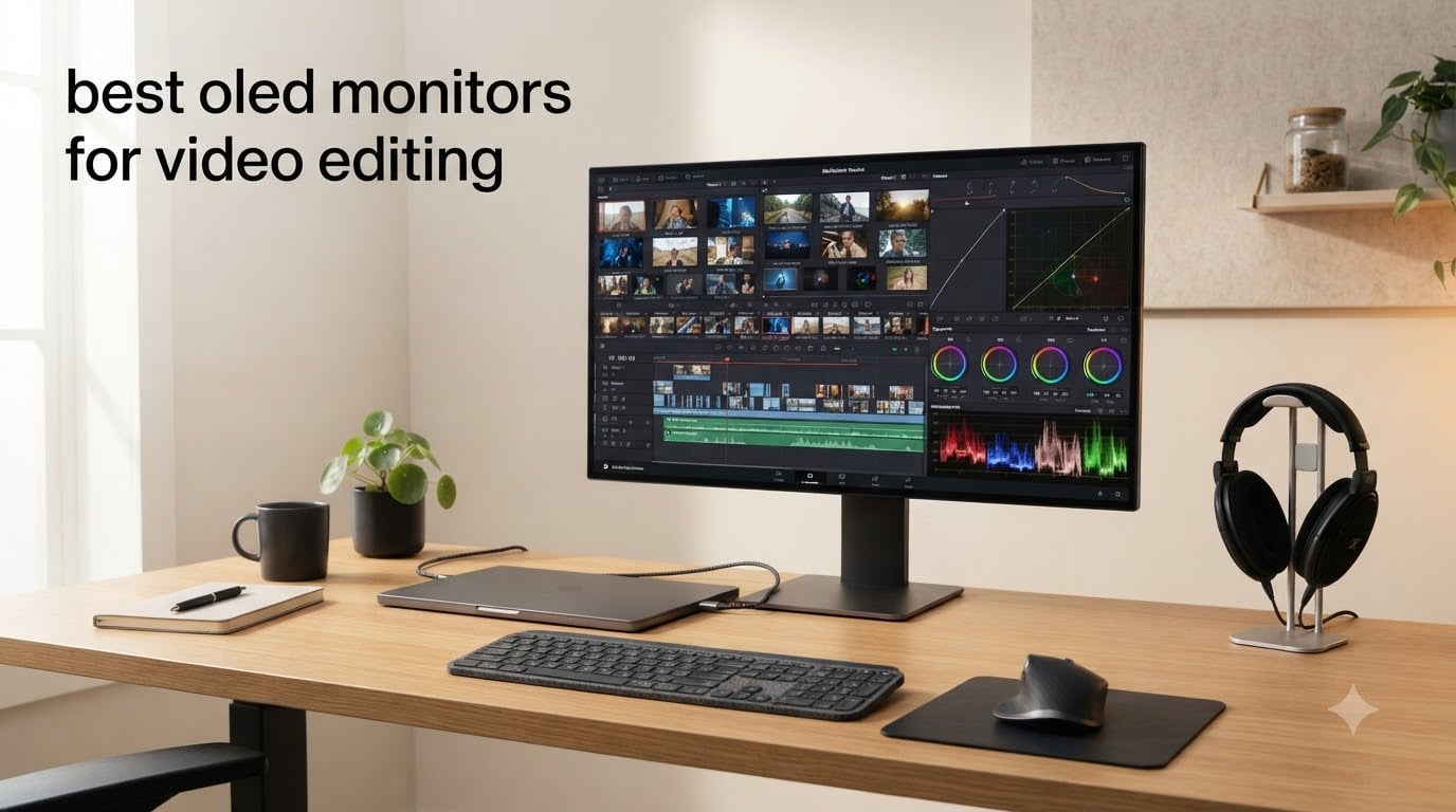 best oled monitors for video editing