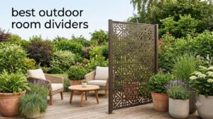 best outdoor room dividers