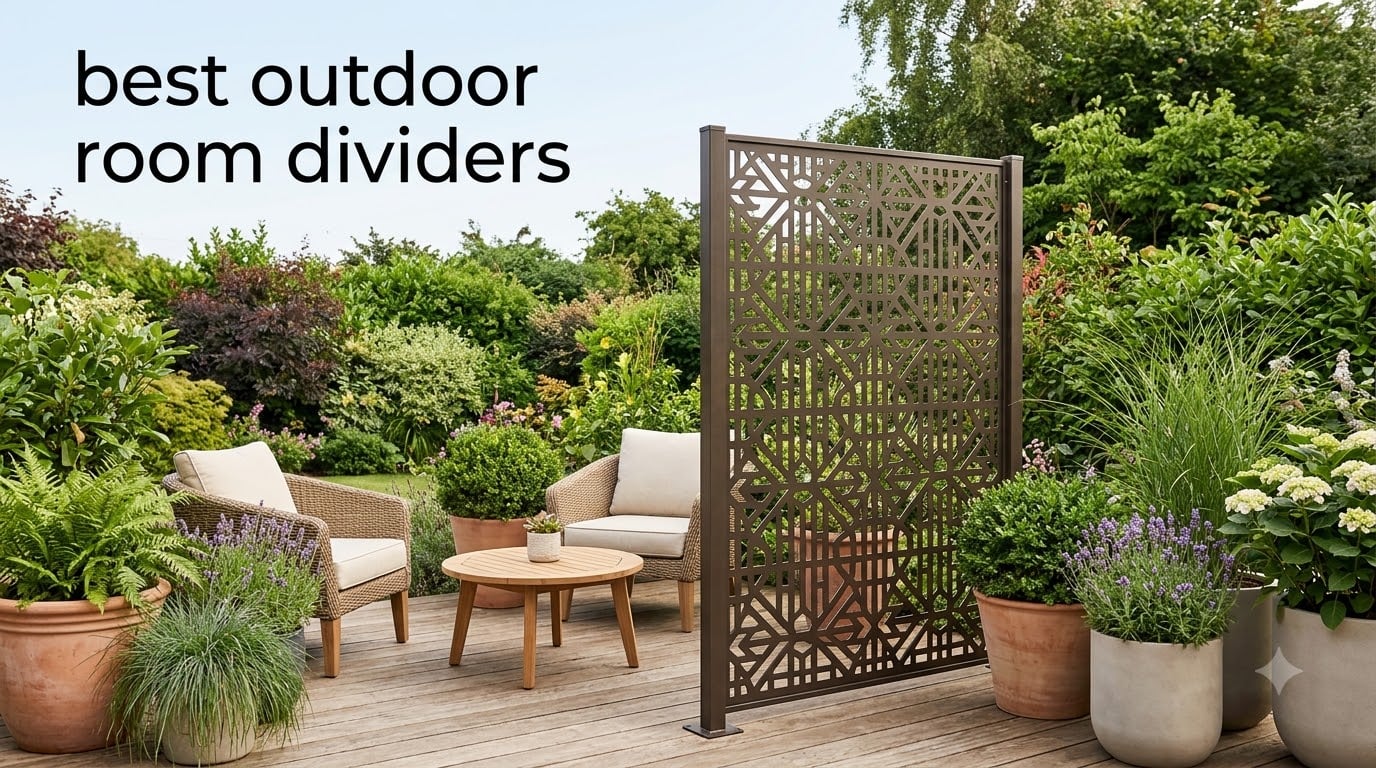 best outdoor room dividers
