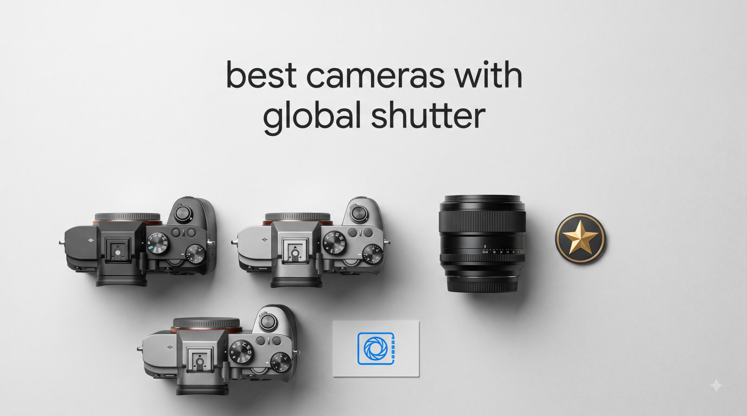best cameras with global shutter
