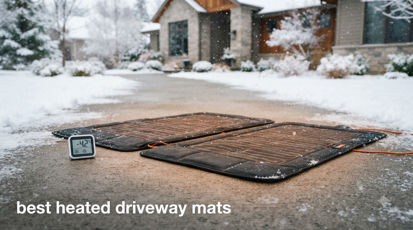 best heated driveway mats