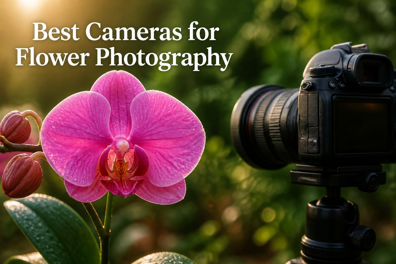 Best Cameras for Flower Photography