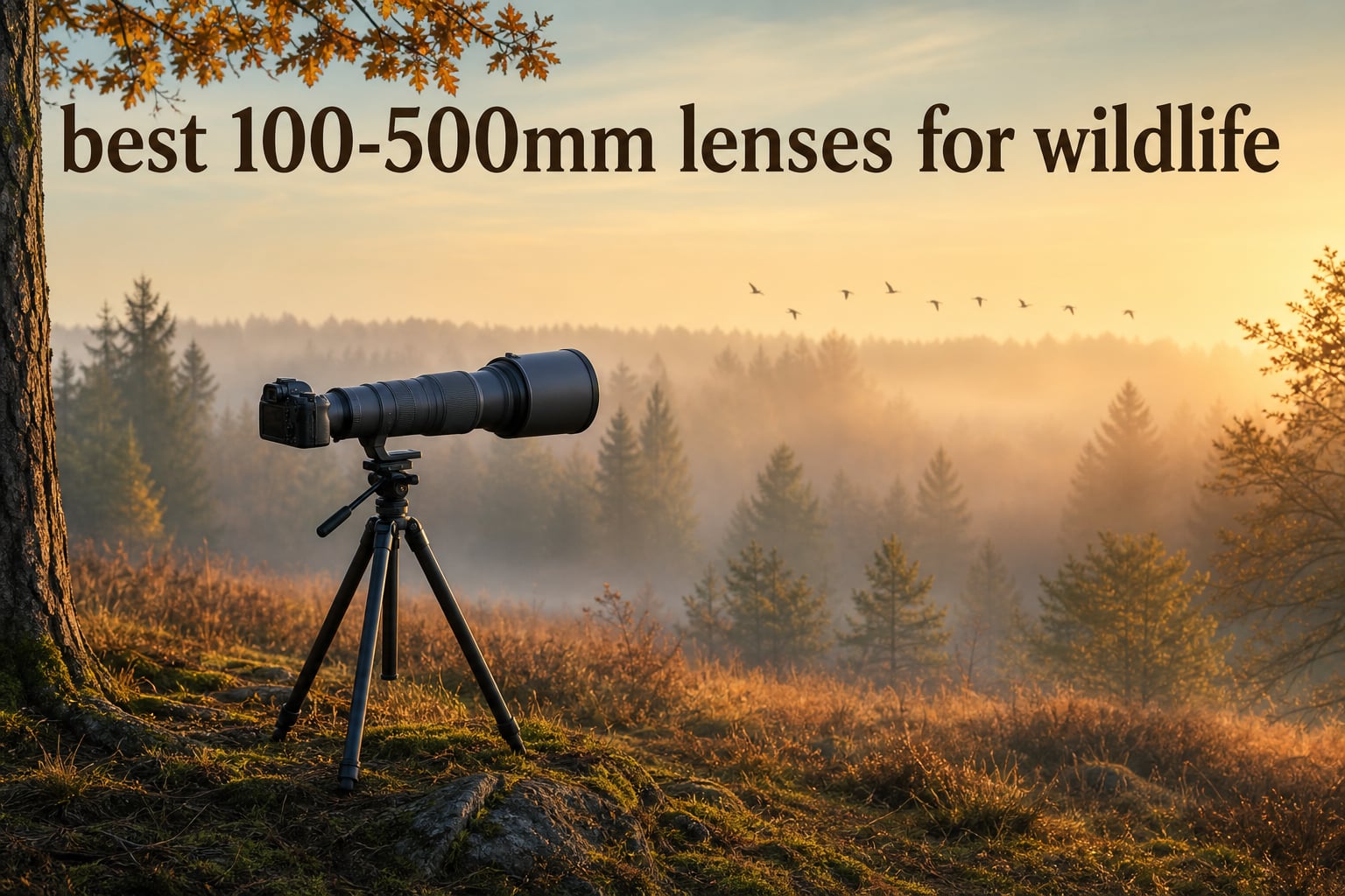 best 100-500mm lenses for wildlife