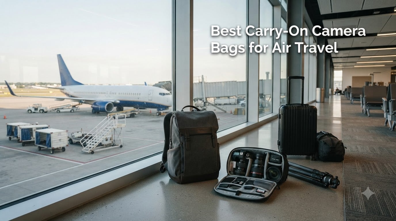 Best Carry-On Camera Bags for Air Travel