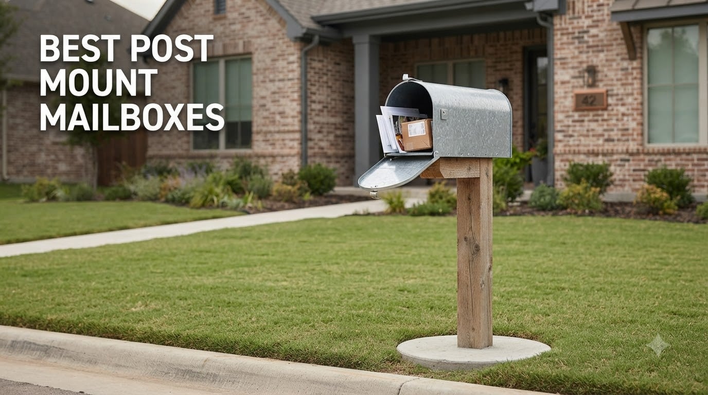 best post mount mailboxes