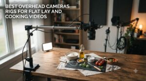 best overhead cameras rigs for flat lay and cooking videos