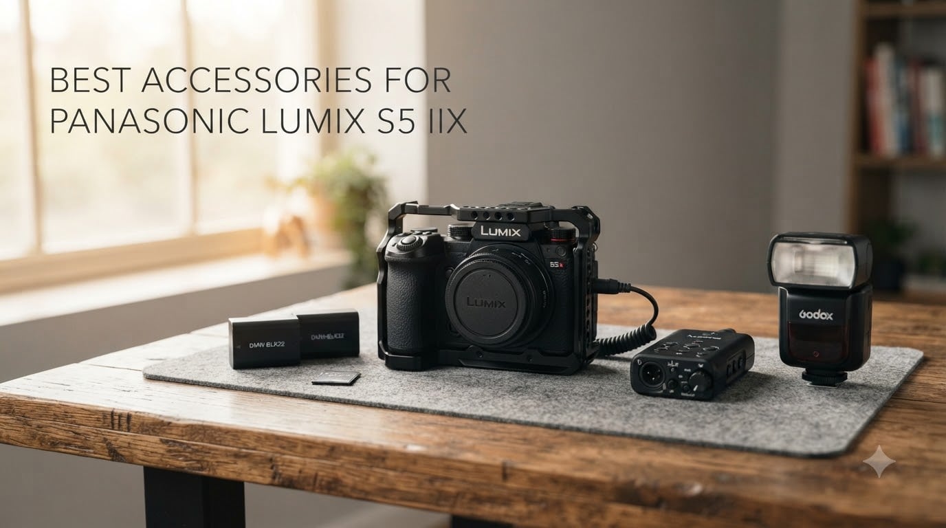 best accessories for panasonic lumix s5 iix
