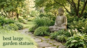 best large garden statues