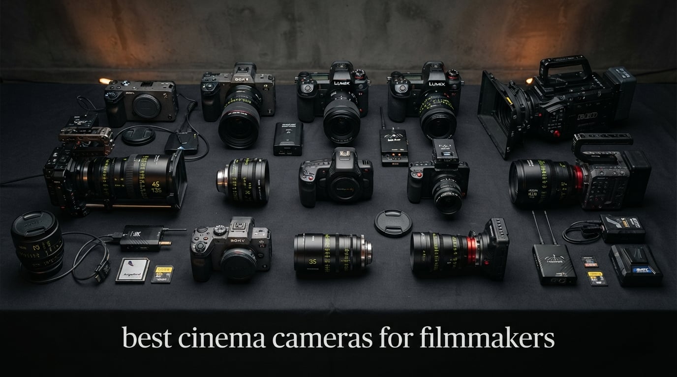 best cinema cameras for filmmakers