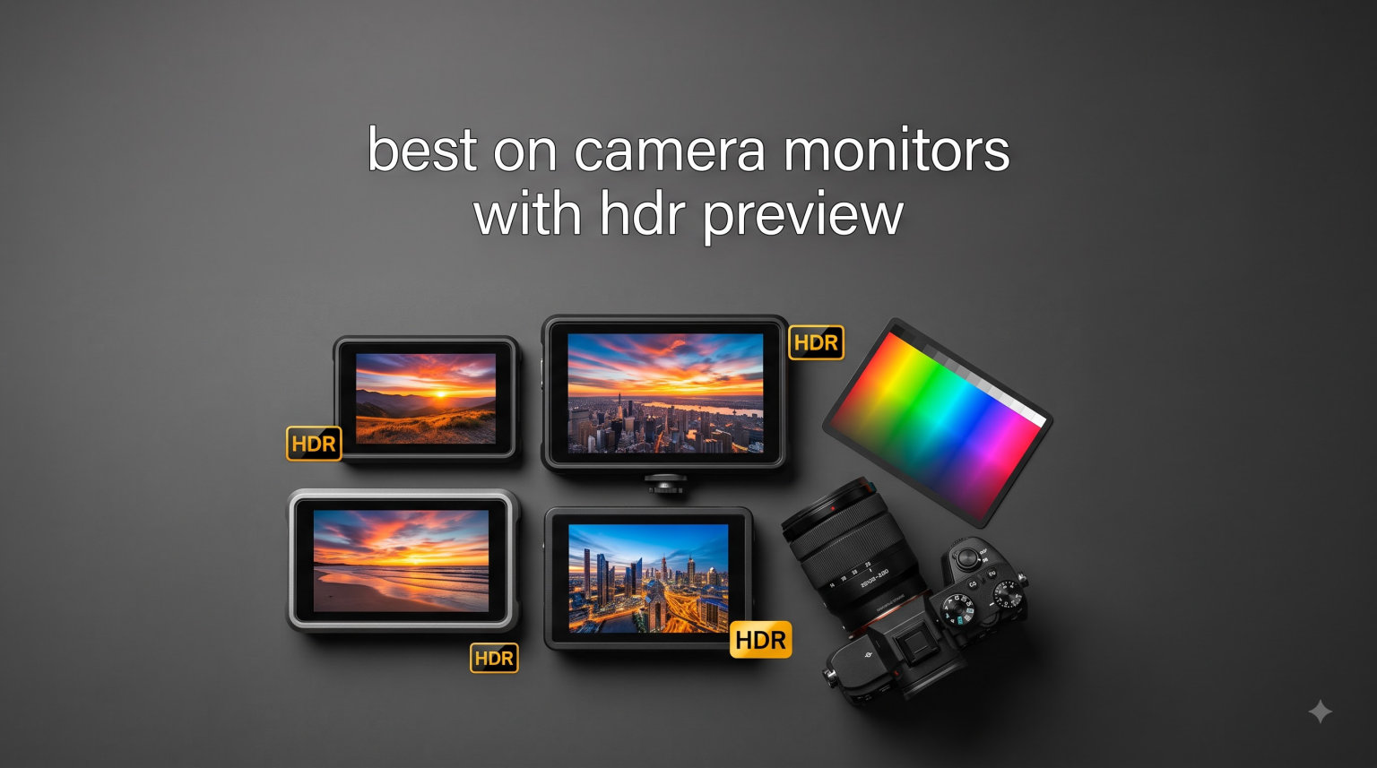best on camera monitors with hdr preview