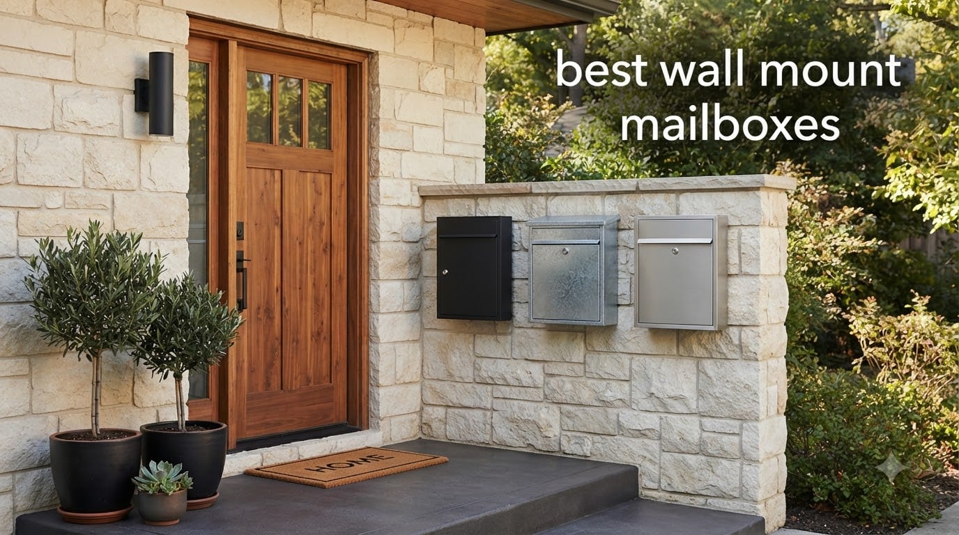 best wall mount mailboxes