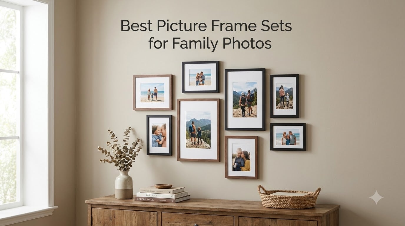 Best Picture Frame Sets for Family Photos
