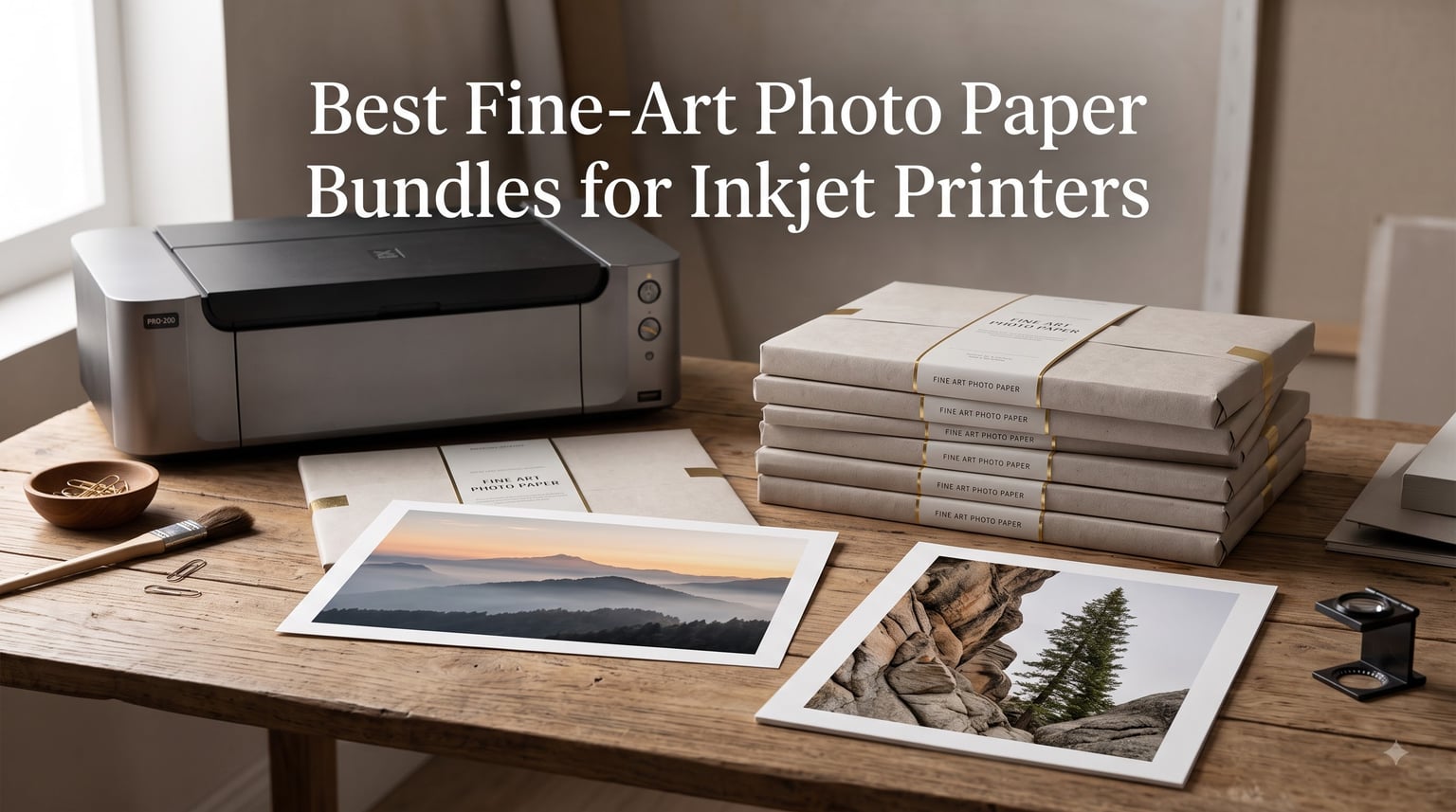Best Fine-Art Photo Paper Bundles for Inkjet Printers