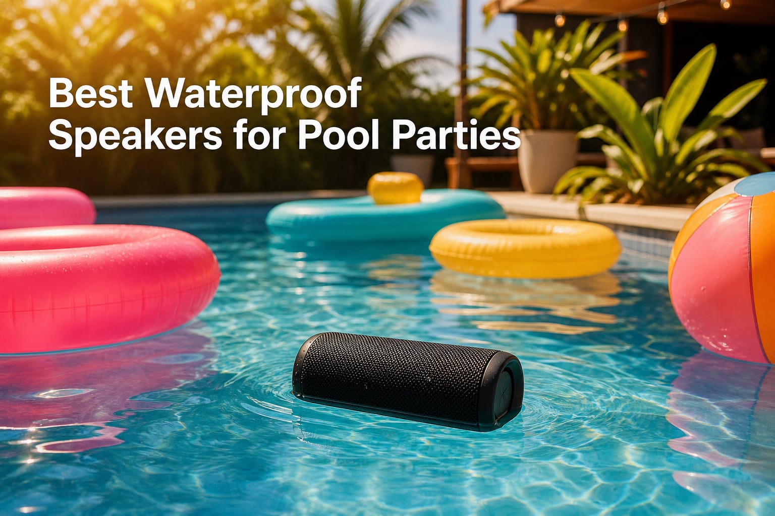 Best Waterproof Speakers for Pool Parties