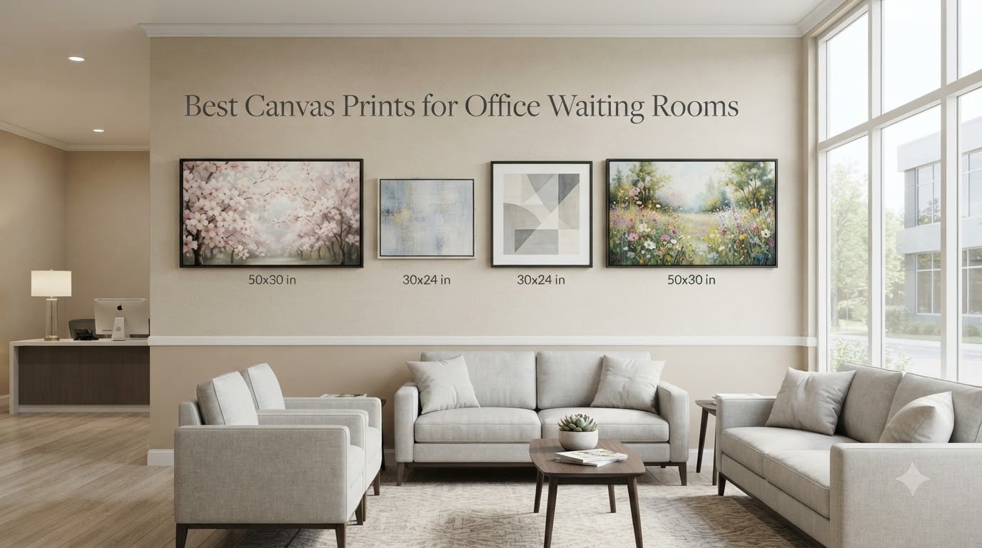 Best Canvas Prints for Office Waiting Rooms