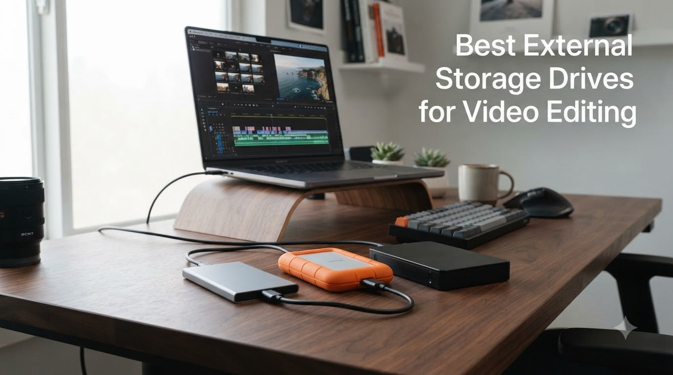 Best External Storage Drives for Video Editing