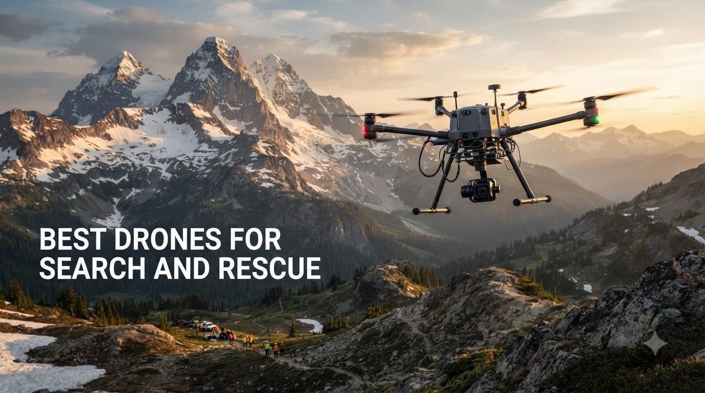 best drones for search and rescue