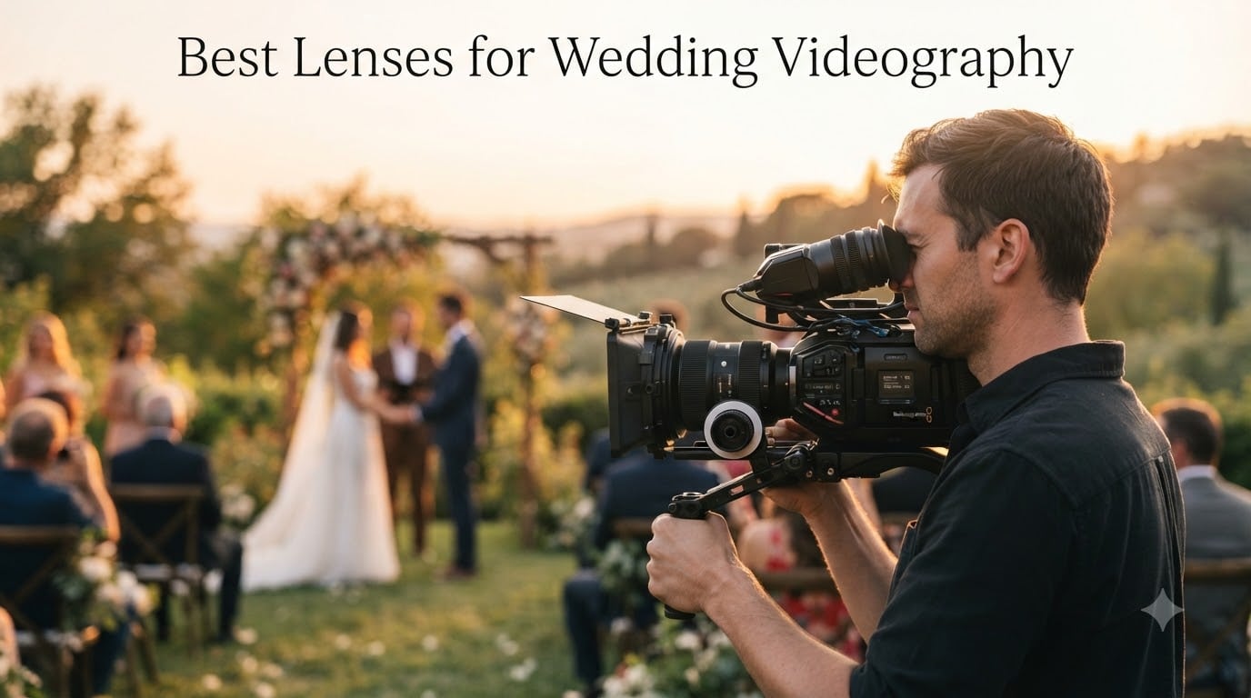 Best Lenses for Wedding Videography