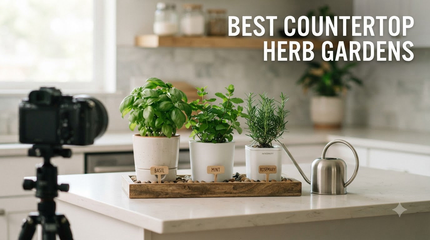 best countertop herb gardens