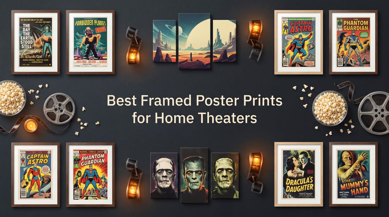 Best Framed Poster Prints for Home Theaters