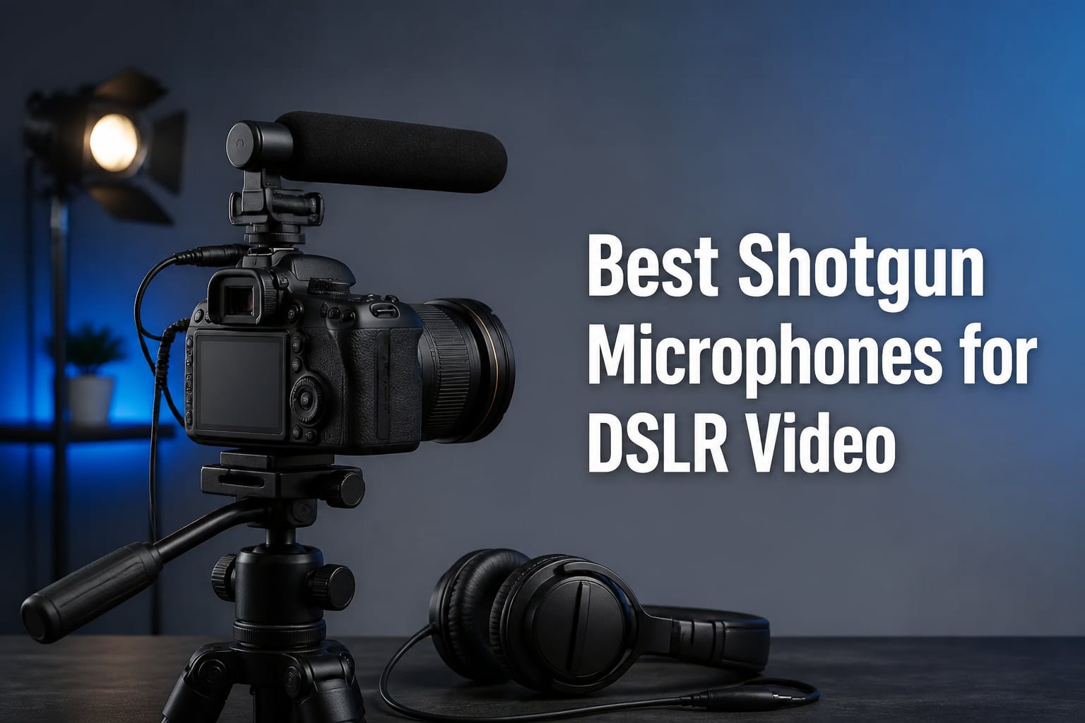 Best Shotgun Microphones for DSLR Video