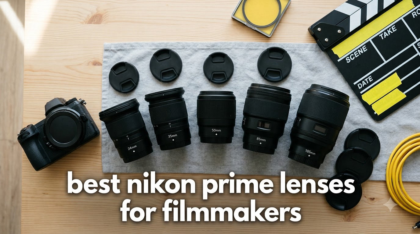 best nikon prime lenses for filmmakers