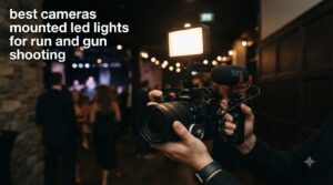 best cameras mounted led lights for run and gun shooting