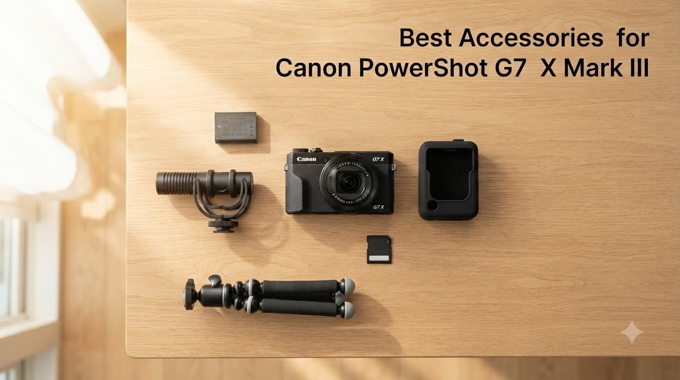 Best Accessories for Canon PowerShot G7 X Mark III