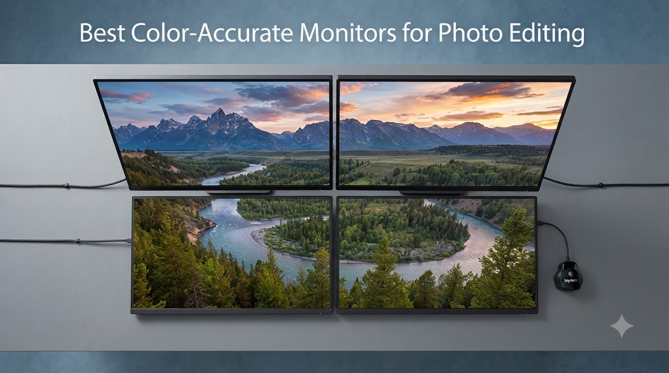 Best Color-Accurate Monitors for Photo Editing