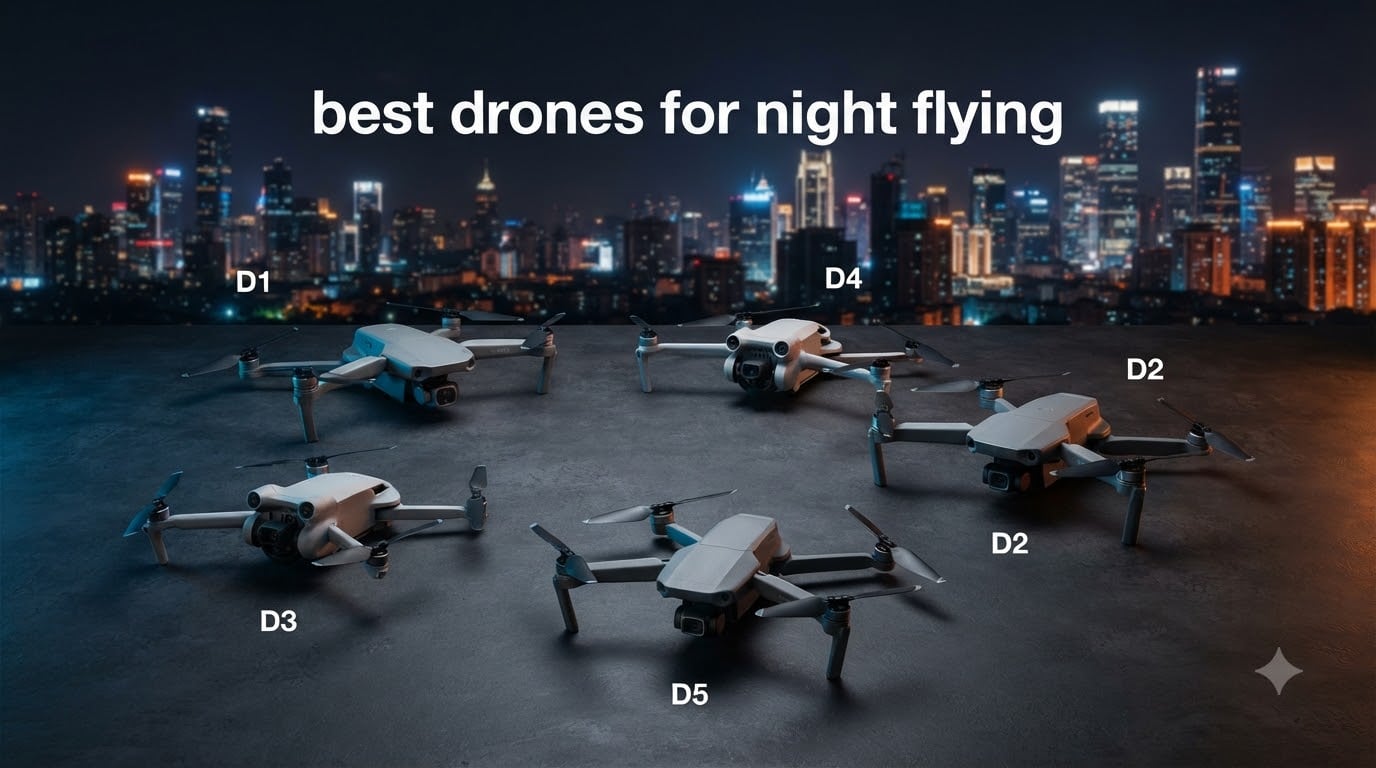 best drones for night flying