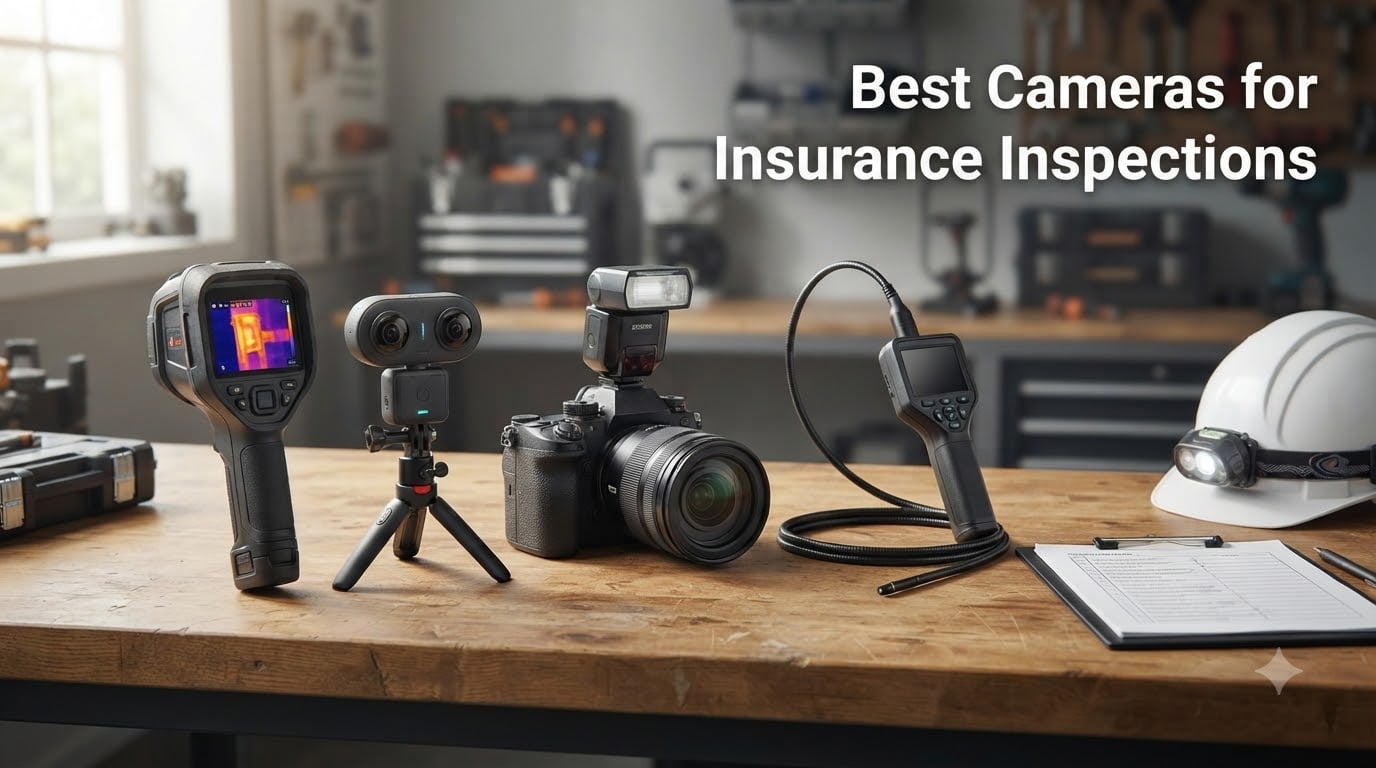 Best Cameras for Insurance Inspections