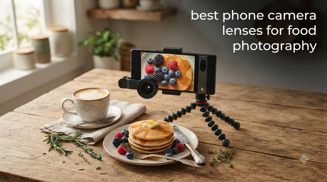 best phone camera lenses for food photography