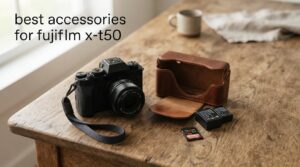 best accessories for fujifilm x-t50