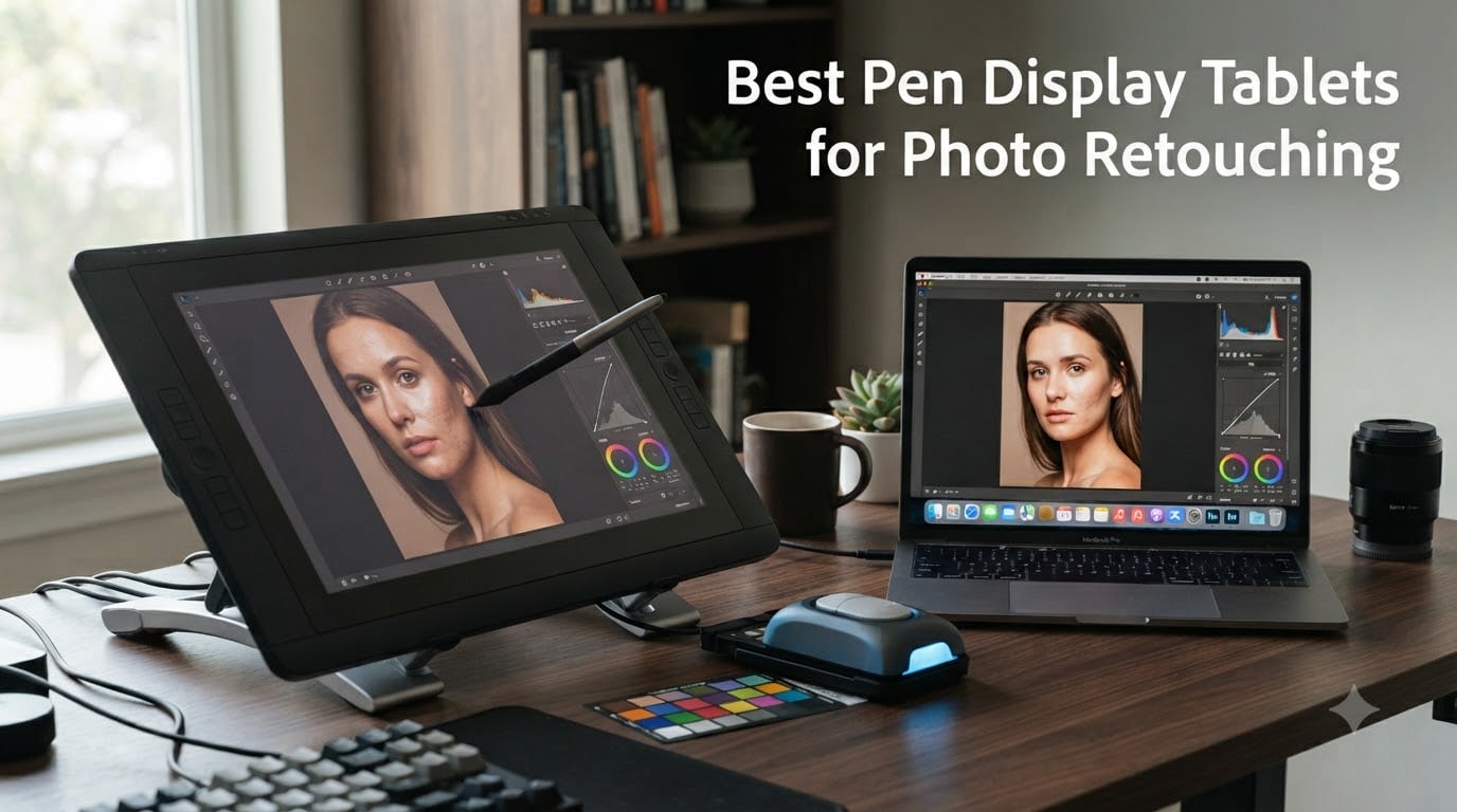 Best Pen Display Tablets for Photo Retouching