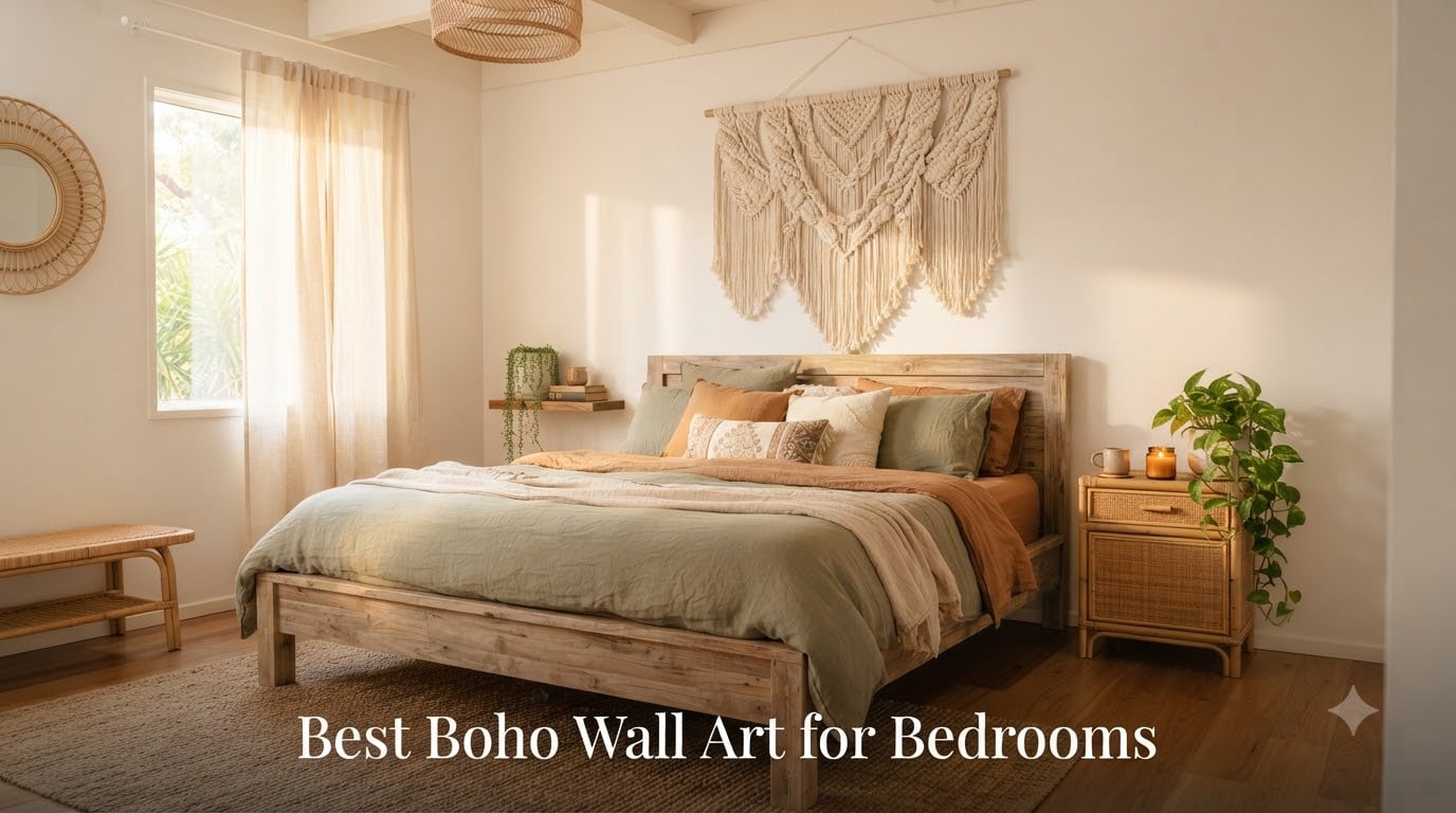 Best Boho Wall Art for Bedrooms