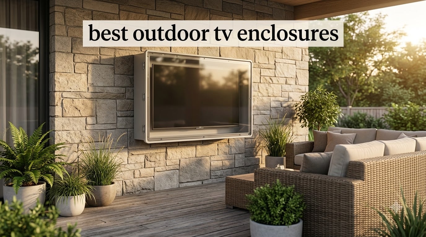 best outdoor tv enclosures