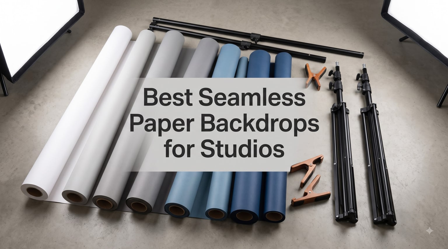 Best Seamless Paper Backdrops for Studios