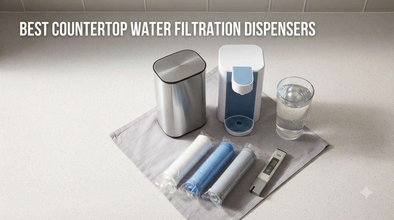 best countertop water filtration dispensers