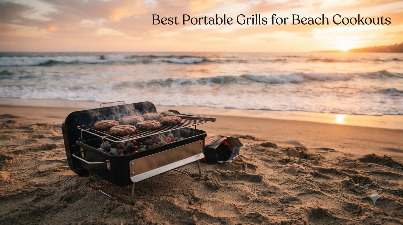 Best Portable Grills for Beach Cookouts