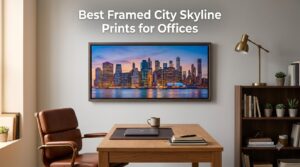 Best Framed City Skyline Prints for Offices